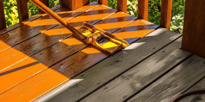 Sanding in between Coats of Stain