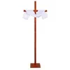 AIHSUMC adjustable wooden standing cross with square base