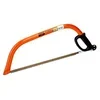 Bahco 30-inch Ergo bow saw with orange tubular steel frame