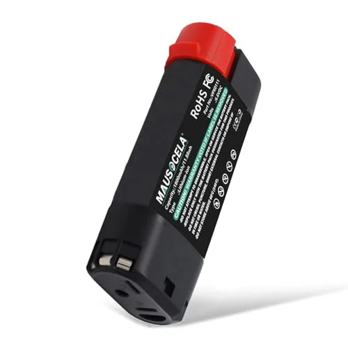 MAUSOCELA 1800mAh 6.6V replacement battery for Black & Decker VPX0111