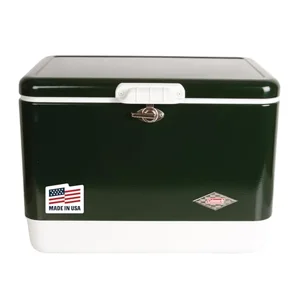 Coleman Vintage Steel Belted Cooler, 54-Quart, 85-Can
