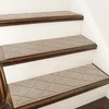 Non-slip carpet stair treads with edging, 15 piece set