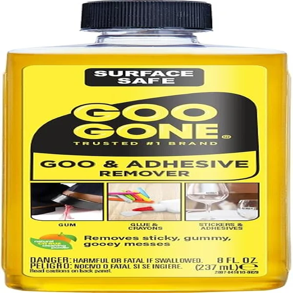 Goo Gone Original surface-safe adhesive and residue remover, 8 ounce bottle