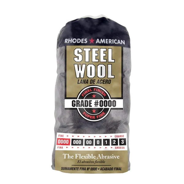 Homax 0000 extra fine steel wool pads 12 pack