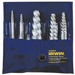 IRWIN spiral flute screw extractor set for broken bolts