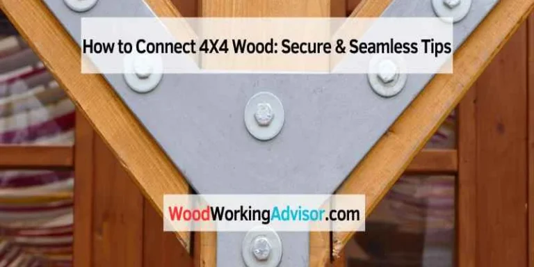 4x4 wood post joint with metal bracket and bolts