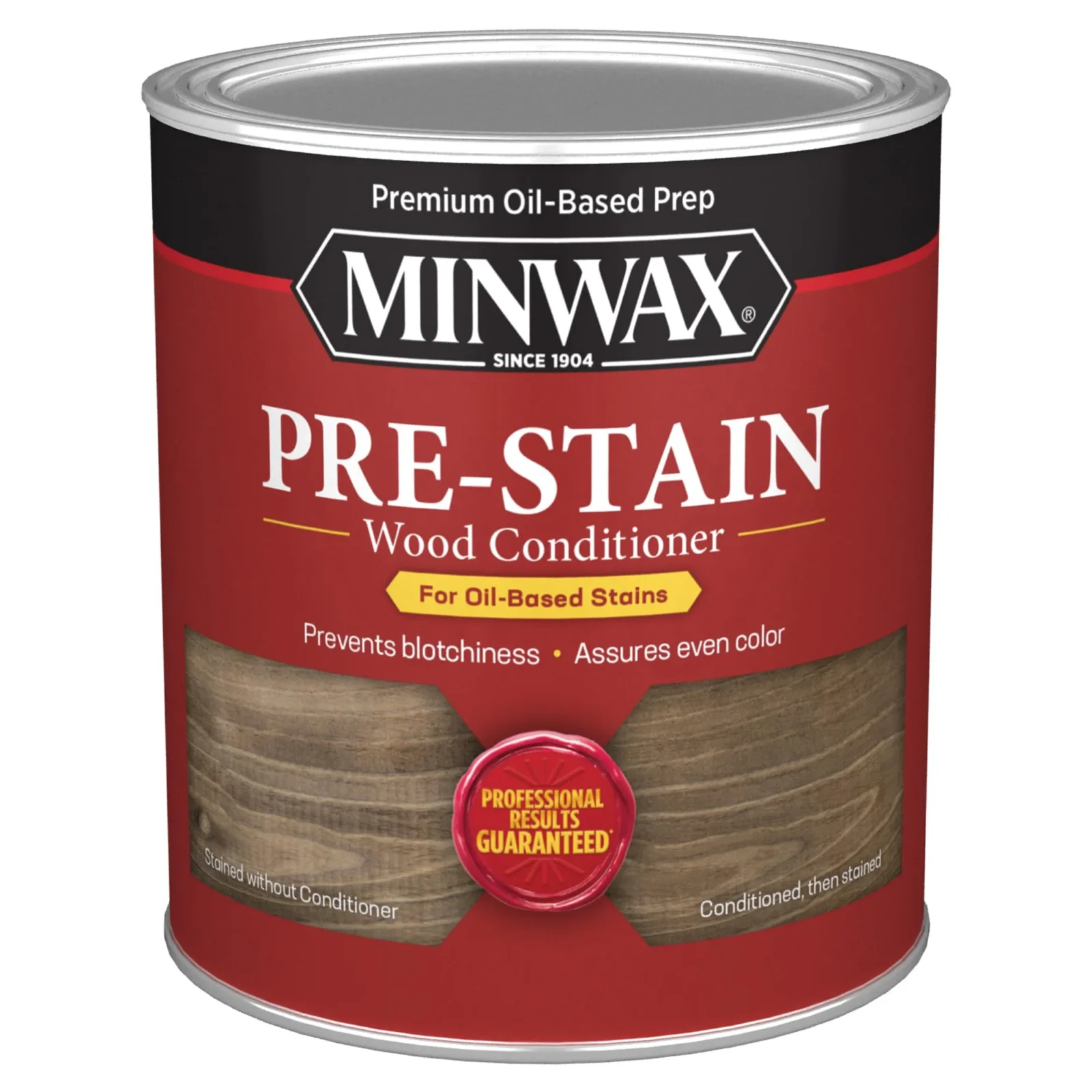 Minwax Pre-Stain Wood Conditioner, Clear, 1 Quart can
