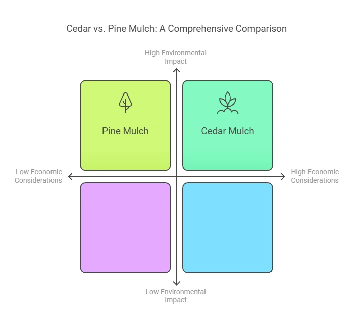 Which is Better Cedar or Pine Mulch