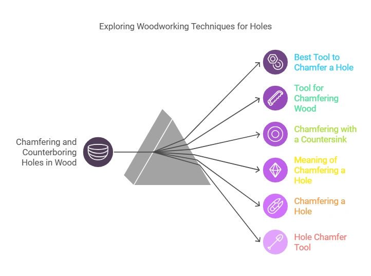 How to Chamfer a Hole in Wood