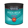 Minwax Polycrylic Protective Wood Finish, Clear Satin, 1/2 Pint