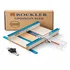 Rockler small parts crosscut sled with zero-clearance support for cutting board strips