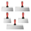 Goldblatt 5-piece stainless steel taping knife set for drywall finishing
