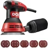 DCK Random Orbital Sander, 5-Inch, 6 Speeds (KSA125)