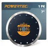 POWERTEC 7-inch wet tile saw blade