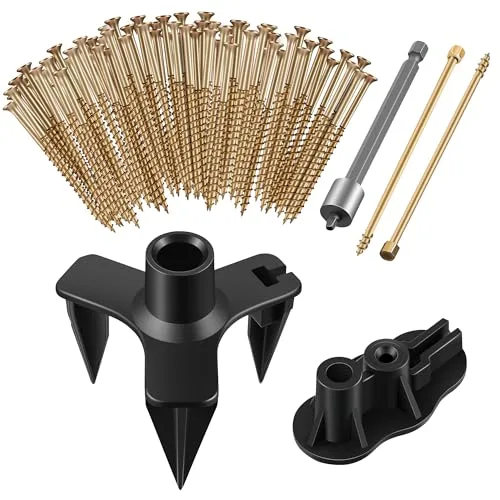 Dreyoo squeaky floor repair kit with 5 tools and 50 screws