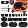 HORUSDY 24-piece hole saw set