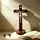 Christian Wooden Cross for Tabletop Display