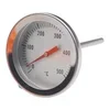 Stainless steel dial oven thermometer with 0 to 500 C range