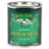 General Finishes Arm-R-Seal Oil Based Topcoat, 1 Quart, Satin