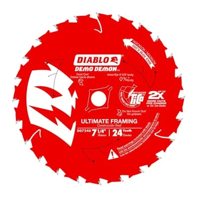 Diablo Demo Demon framing and demolition saw blade