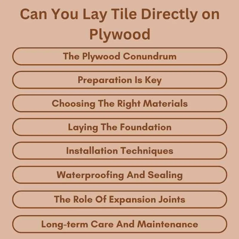 Plywood subfloor being prepared for tile installation with backer board