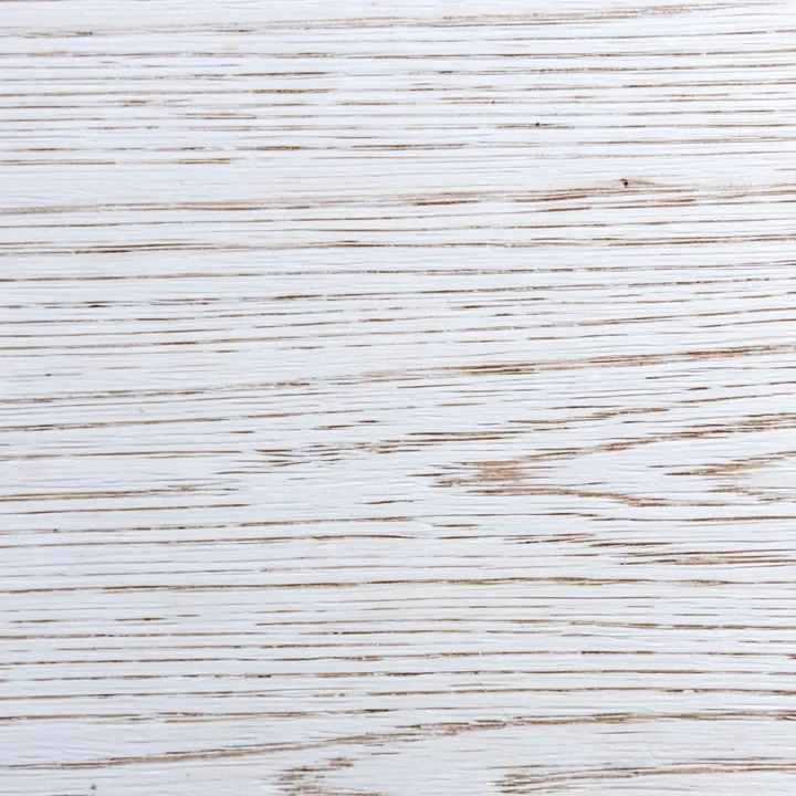 Close-up of straight, tight white oak grain suited to steam bending