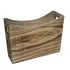 GROWSCAPE Wood Window Box Handled Buffalo Brown