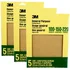 3M assorted grit sandpaper for sanding door hinges before priming