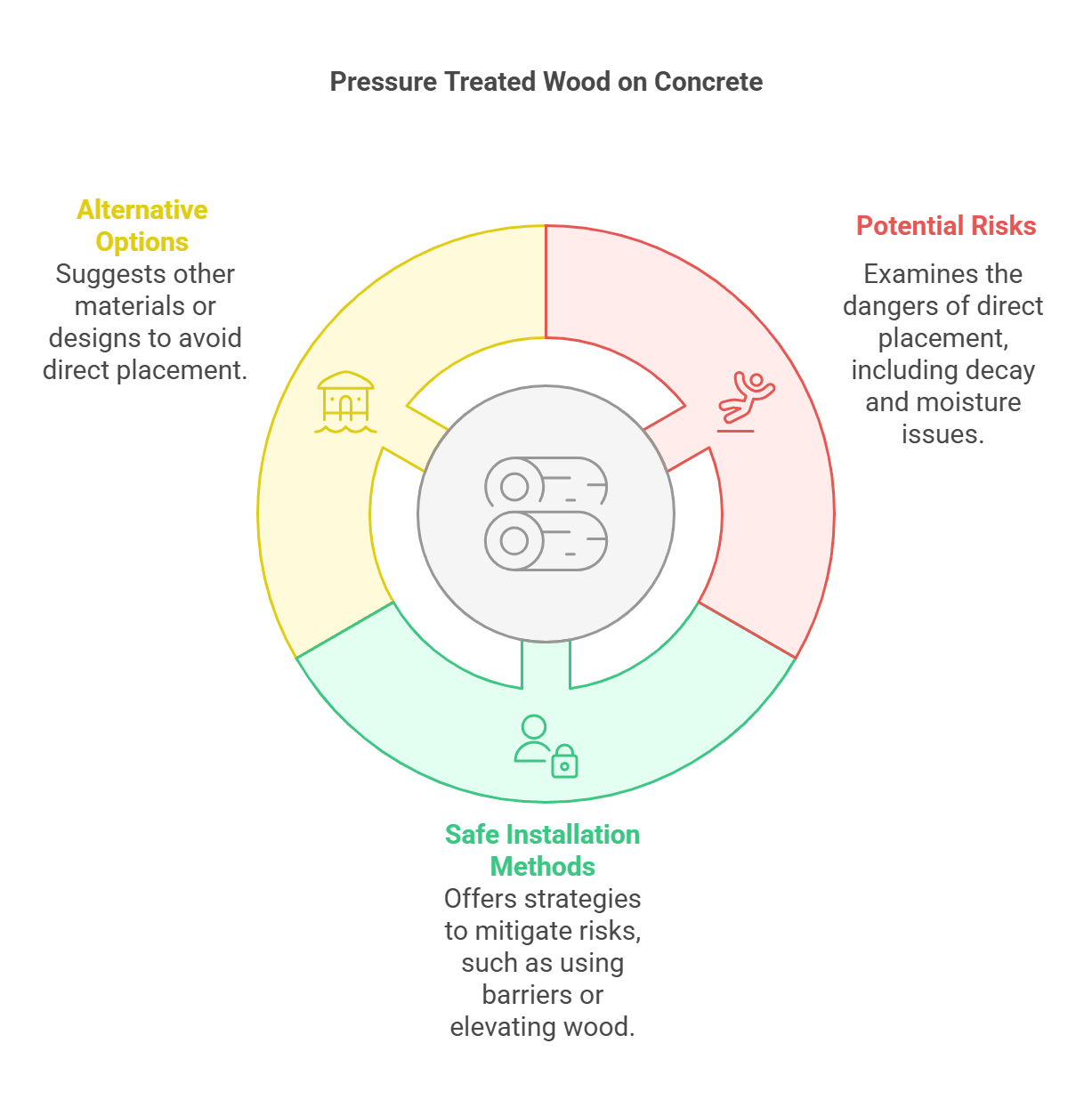 Can You Put Pressure Treated Wood Directly On Concrete