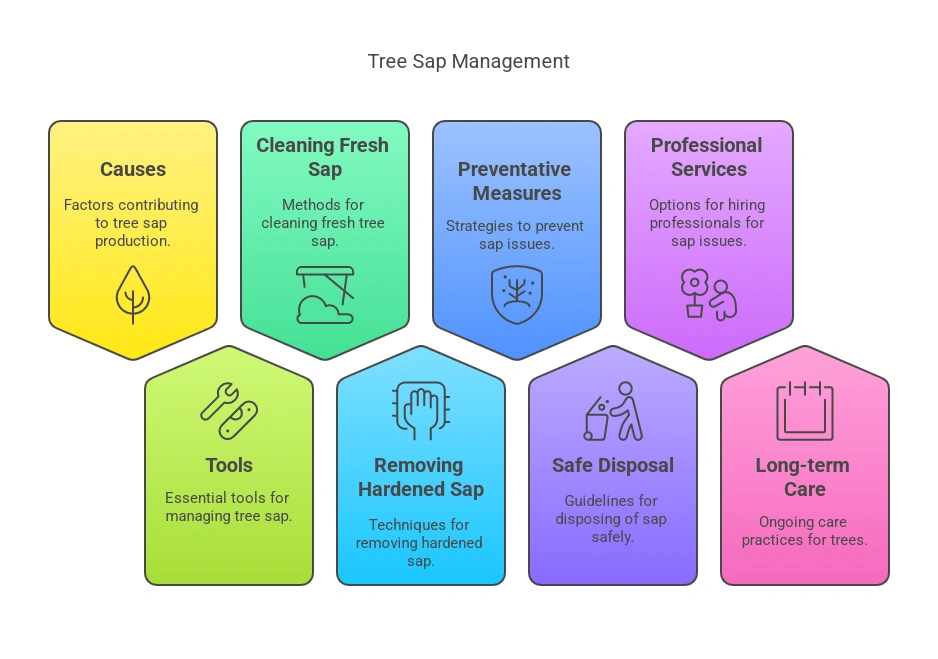 How to Stop Tree Sap