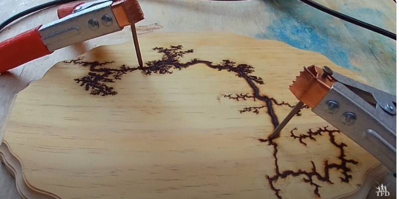 How to Etch Wood With Electricity