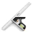 Arrow 12-inch combination square with bubble level