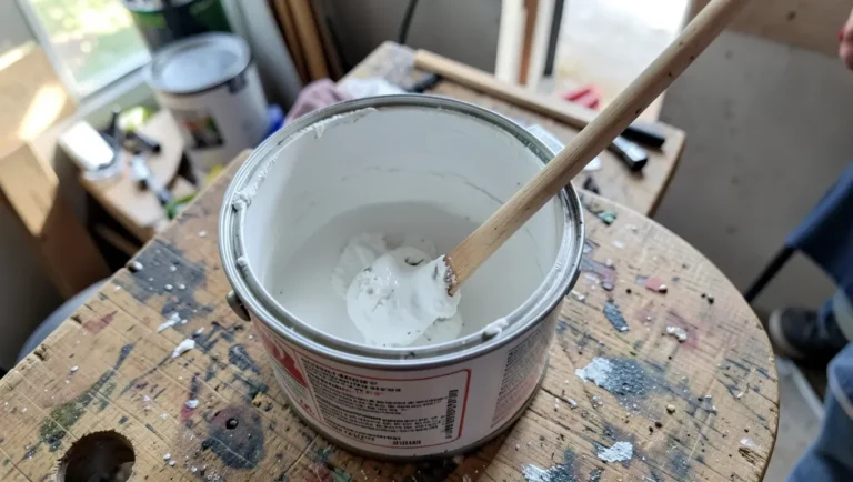 Checking the condition of an old can of primer