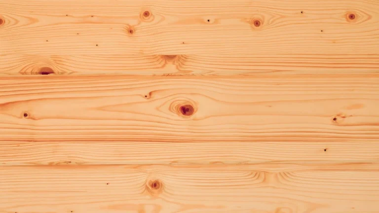 Natural pine boards with small knots and visible grain