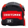 CRAFTSMAN 25-Ft Tape Measure with fraction markings