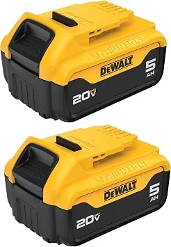 DEWALT 20V MAX 5Ah battery 2-pack
