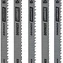 DEWALT DW3712H U-shank down-cut laminate jigsaw blade, 5-pack