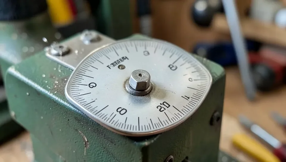 A drill press depth stop and quill scale dial