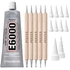 E6000 3.7 oz with snip-tip applicators and dotting pens
