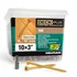 Epoxy-coated exterior wood screws