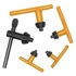 Famgee Replacement Drill Chuck Key Wrench, 5 Sizes