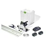 Festool Cordless Plunge-Cut Track Saw TSC 55 18V 5.0 Ah KEBI-F-Plus with 55-Inch (1400mm) Guide Rail 577677+491498
