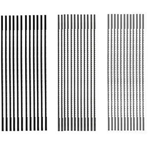 FOXBC 5 inch plain end scroll saw blade set 36 pack