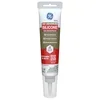 GE Advanced Silicone kitchen and bath sealant in white, tube