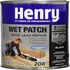 Henry Wet Patch roof leak repair cement can