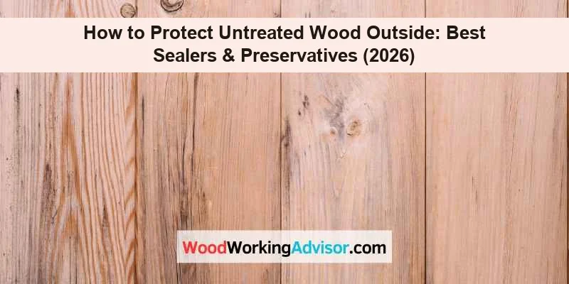 How to Protect Untreated Wood Outside: Best Sealers & Preservatives (2026)