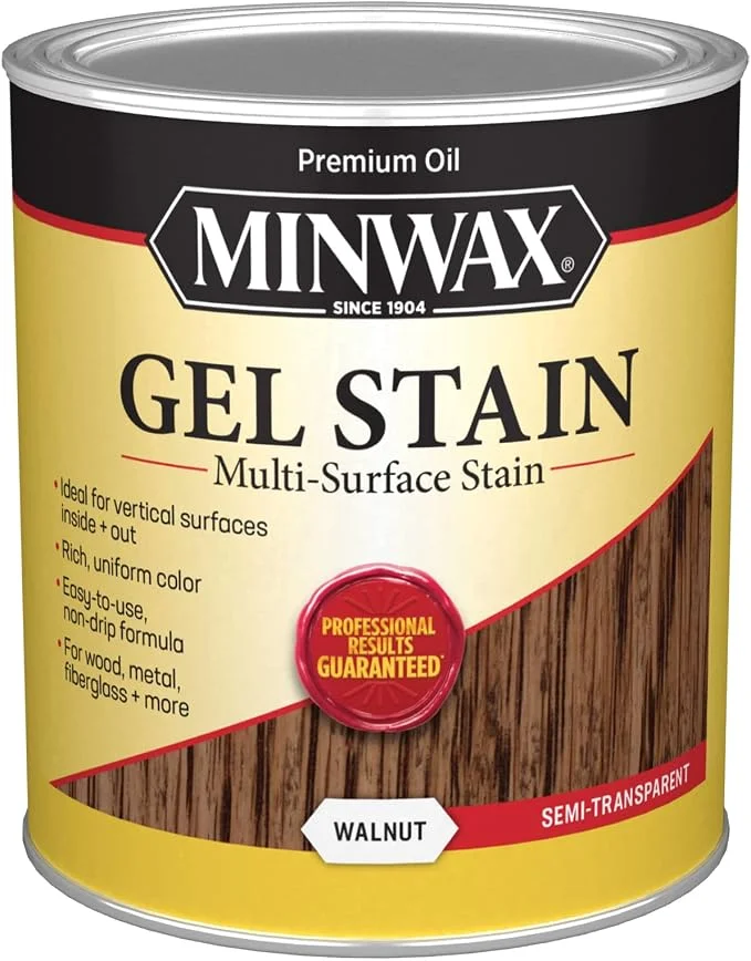 Minwax Gel Stain, Walnut, 1 Quart