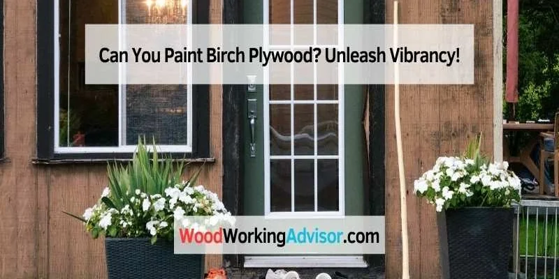 Exterior wood door with glass panels on a house