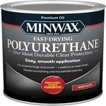 Minwax Fast-Drying Polyurethane Clear Gloss quart can
