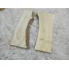 Two live-edge mulberry wood slabs from the Project Ready Mulberry Slab Set